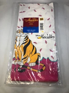 DE COLECCIÓN AladdinJasmine and Rajah CUBIERTA DE MESA DE PAPEL Princesa Cumpleaños Fiesta Suministros - Imagen 1 de 4