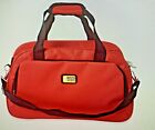 Jiliping Red Duffel Bag With Detachable Shoulder Strap