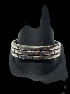 Gent's Silver Ring 925 Silver 4.8dwt Size:14 (MP1045749) - Imagen 1 de 1