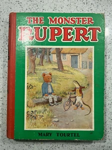 THE MONSTER RUPERT Annual 1948, Mary Tourtel, name inside cover. see notes - Foto 1 di 4