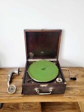 Antique Early 1900s Cirola Phonograph 1st Portable Phonograph Talking Machine 