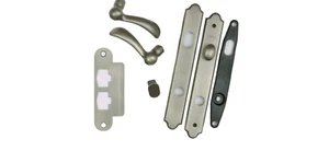ANDERSEN 2578929 HARDWARE TRIM SET ENCINO DISTRESSED NICKEL - Picture 1 of 3