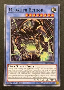 Megalith Bethor | IGAS-DE039 | Common | 1. Auflage | YuGiOh TCG - Bild 1 von 3