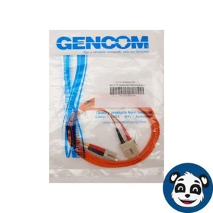 6-Pack - 3M GCF-LCSCD62C2-3M,  62.5/125 LC-SC Multimode Fiber Optic Patch Cable - Afbeelding 1 van 3