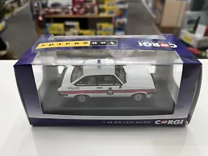 CORGI VANGUARDS VA14904 FORD ESCORT Mk2 RS2000 MERSEYSIDE POLICE 1.43 SCALE - Picture 1 of 1