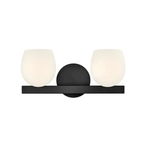 Hinkley Lighting Mae 2 Light Small Vanity, Black - 57022BK-LL - Picture 1 of 1