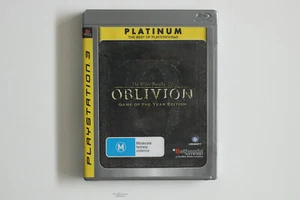 The Elder Scrolls IV: Oblivion Playstation PS3 game with manual and map - Picture 1 of 4