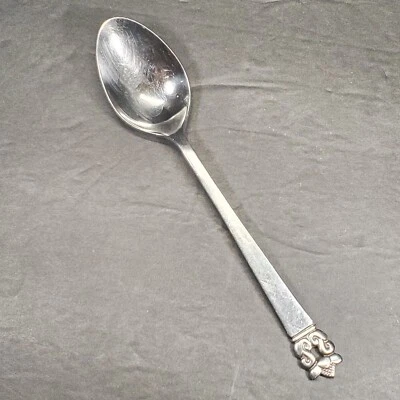 Stanley Roberts ROGET Japan Stainless Satin Handle Silverware 7 1/2" Soup Spoon - Image 1 of 4