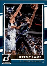 2015-16 Donruss Points Charlotte Hornets Basketball Card #47 Jeremy Lamb /63