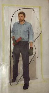 Ciret Folien Schutztür LDPE Folientür Schmutzschleuse Reißverschluss - Bild 1 von 3