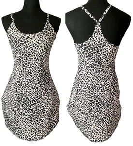 OUTDOOR VOICES Women Snow Leopard Exercise Skort Dress Sz S White Sports 46-7 - Picture 1 of 15