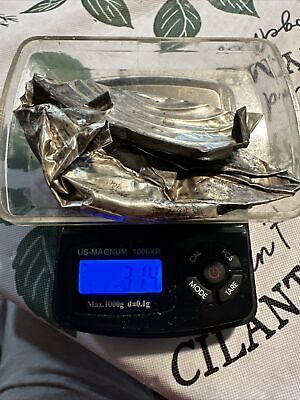 Sterling Silver Scrap Lot  31.4 Grams  Repurpose Silversmithing Junk  Candle • 20.71$