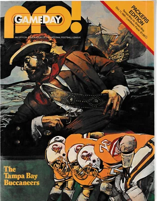 GREEN BAY PACKERS Dec 8, 1985 GAME DAY PROGRAM TAMPA BAY BUCCANEERS DAN FOUTS - Image 1 of 3