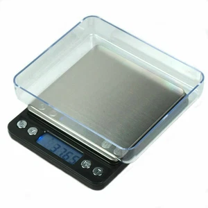2000G x 0,1G Digitalwaage 0,1 Gramm Präzisionswaage für Schmuck Diät Versand - Bild 1 von 1