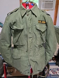 Vintage US ARMY Field Jacket SMALL - Picture 1 of 12