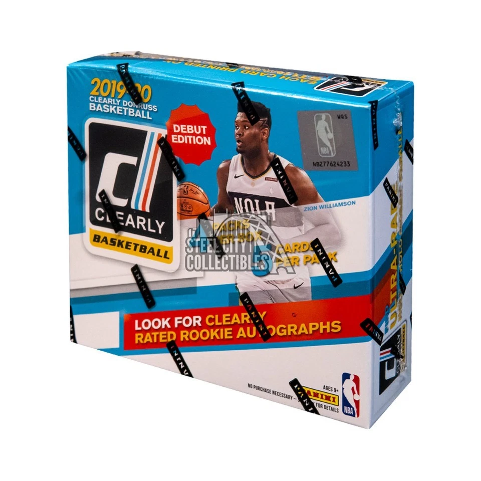Caixa de hobby de basquete Panini Clearly Donruss 2019-20 - Imagem 1 de 1
