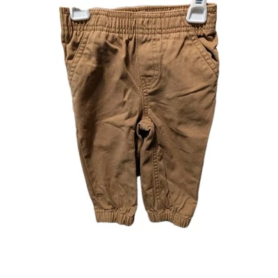 Pantalones Jogger Nautica Caqui Bebé Niño Talla 6/9M Cintura Elástica Pull On Clásicos Foto 1 de 4