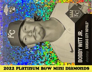2022 Topps Chrome Platinum Black & White Mini-Diamond - Picture 1 of 327