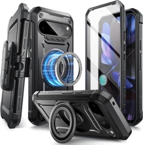 Case SUPCASE UNICORN UB PRO MAG MAGSAFE for GOOGLE Pixel 9/9 Pro 2024 - BLACK - Picture 1 of 7
