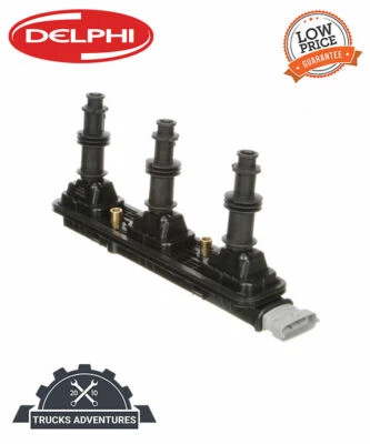 Bobina de encendido Delphi GN10332 | Pieza automática de alta calidad, ajuste universal para Multipl Foto 1 de 4