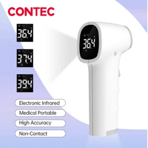 Pistola de temperatura termómetro de frente infrarrojo rápido CONTEC TP500 para adultos y bebés - Imagen 1 de 7
