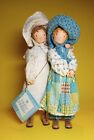 AMERICAN GREETINGS TCFC HOLLY HOBBIE CLOTH RESIN FIGURINE DOLLS FRIENDS FOREVER