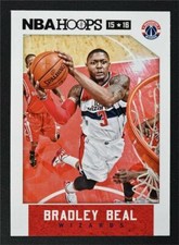 2015-16 Hoops #7 Bradley Beal - NM-MT