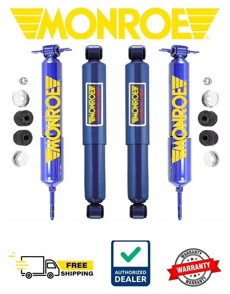 Amortecedores dianteiros traseiros Monroe Matic Plus para Dodge Ram 1500 2002-2008 RWD - Imagem 1 de 1