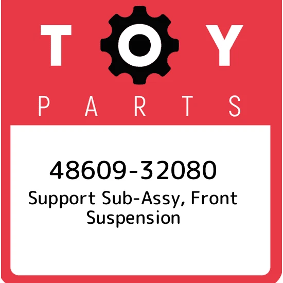 48609-32080 Toyota Support sub-assy, front suspension 4860932080, New Genuine OE - Изображение 1 из 1