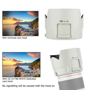 JJC Filters Adjustment Lens Hood Shade for Canon EF 70-200mm f/4L IS II USM Lens - Picture 1 of 12