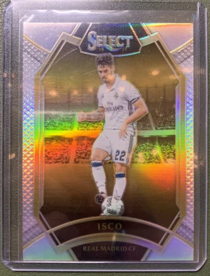 2016-17 Select Soccer Silver Prizm Refractor #227 Isco Real Madrid SP - Image 1 of 2
