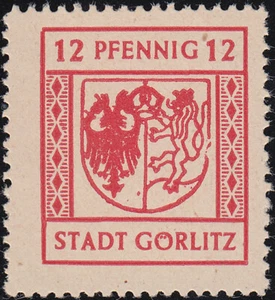 Lokalausgabe Görlitz Spargummi klein Mi.Nr. 8 y postfrisch Mi.Wert 35 € (B157) - Picture 1 of 2