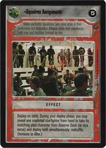 Asignaciones de escuadrón (Estrella de la Muerte II) | Descifrador Star Wars CCG | Casi nuevo/LP - Imagen 1 de 1