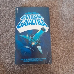 GLEN A. LARSON - BATTLESTAR GALACTICA - 1978 FUTURA 1st EDITION PAPERBACK BOOK - Bild 1 von 4