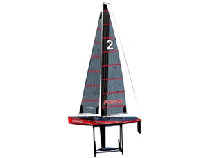 Joysway Focus V3 One Meter RTR RC Sail Boat Yacht - Red - Picture 1 of 6