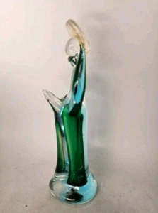 Vintage Hand Blown Murano Somerso Angel Figurine - Picture 1 of 11