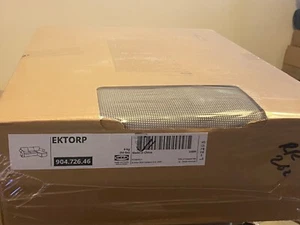 Ikea EKTORP Bezug für 3-Sitzer Sofa mit Stuhl-Liege, Remmarn hellgrau, 90472646 - Bild 1 von 5