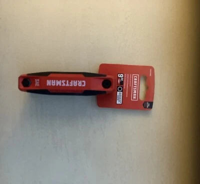 Craftsman 9-Piece (SAE) Folding Hex Key Set - Image 1 of 4