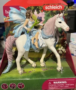 Bayala Fee Eyela & Einhorn Pferd Actionfigur Schleich 70569 Neu! - Bild 1 von 3