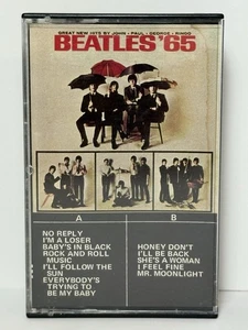 BEATLES ‘65 Cassette Tape - Capitol Records Made In Canada Rare TESTED - Foto 1 di 7