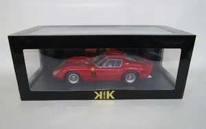 KK‑Scale 1/18 Ferrari 250 GTO Diecast 1962 Red Diecast Model KKDC180731 in Case - Picture 1 of 12