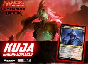 Kuja, Genome Sorcerer MTG EDH Commander Deck, Rakdos Burn - Picture 1 of 9