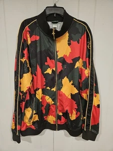 LRG Lifted Research Group Herren Hiloha Leaf Camo Mesh Trainingsjacke XXL Full Zip - Bild 1 von 5