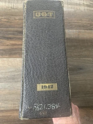 QST 1942 Amateur Radio Magazine Complete 11 Volume Set Hard Bound Book  - Image 1 of 4