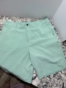 PANAMA JACK MENS HYBRID SHORTS 7” LIGHT Green SIZE 38 - Picture 1 of 9