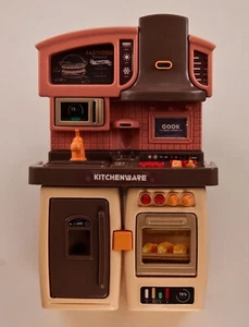 Vintage CYNTHIA 11 in. Barbie-sized Toy Kitchen Counter Suit w/Sounds Lights - Picture 1 of 8