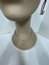 Sterling Silver Graduated Byzantine Necklace Bali Suarti BA Lover's Knot Chain