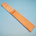 Buckaroos Fixed Blade Knife Sheath Natural Vegetable tanned Leather 14.25 x 8