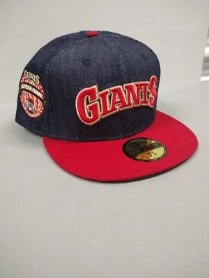 New Era San Francisco Giants 1984 All Star Game 59Fifty Red Fitted Hat 7 5/8 - Image 1 of 4