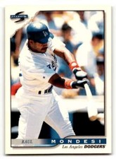 1996 Score #7 Raul Mondesi    Los Angeles Dodgers Baseball Cards NM Nea ID:63563